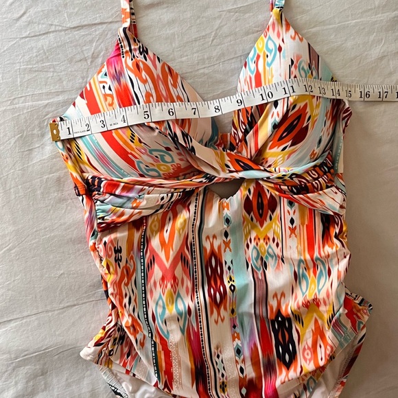 La Blanca Swim La Blanca Desert Dream Twist Keyhole Onepiece